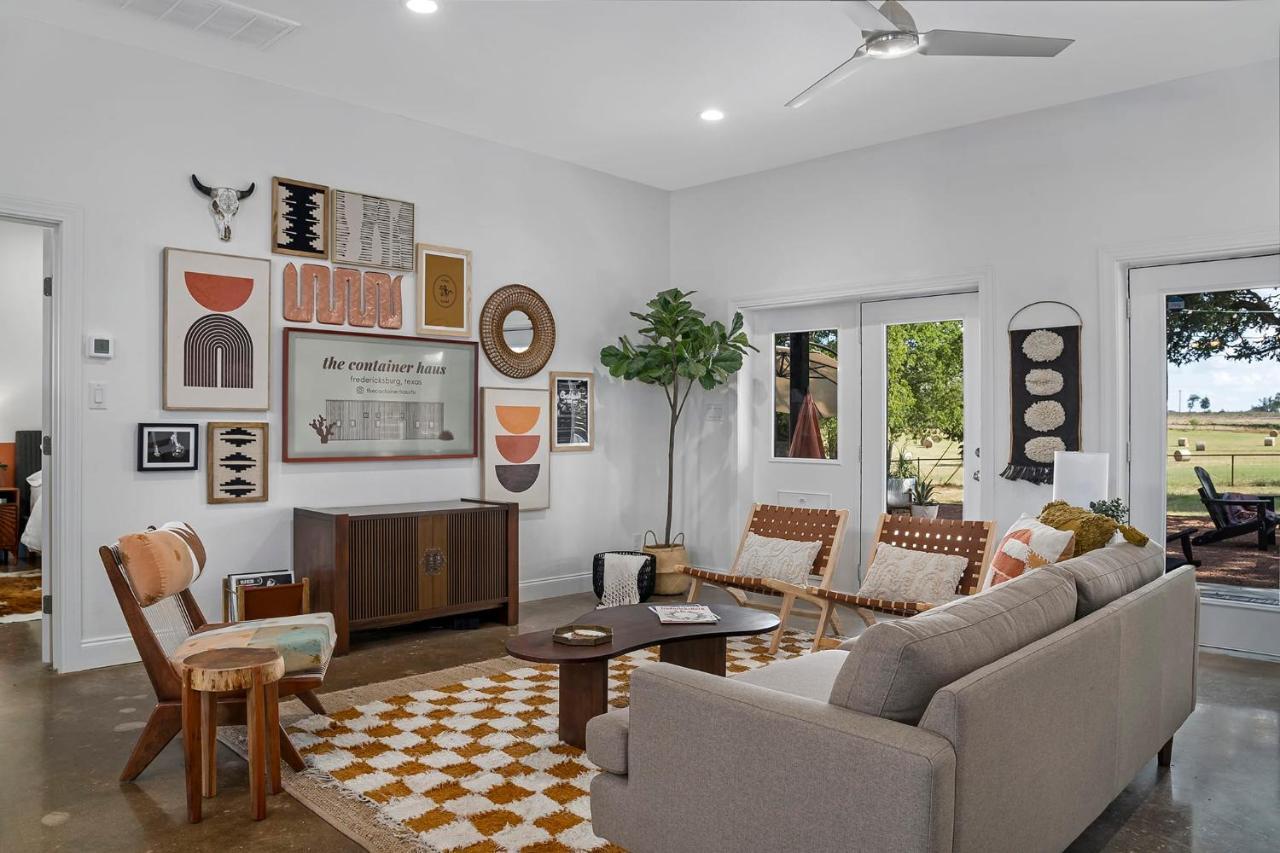 Villa Container Haus Pet Friendly With Cowboy Pool Fredericksburg Esterno foto